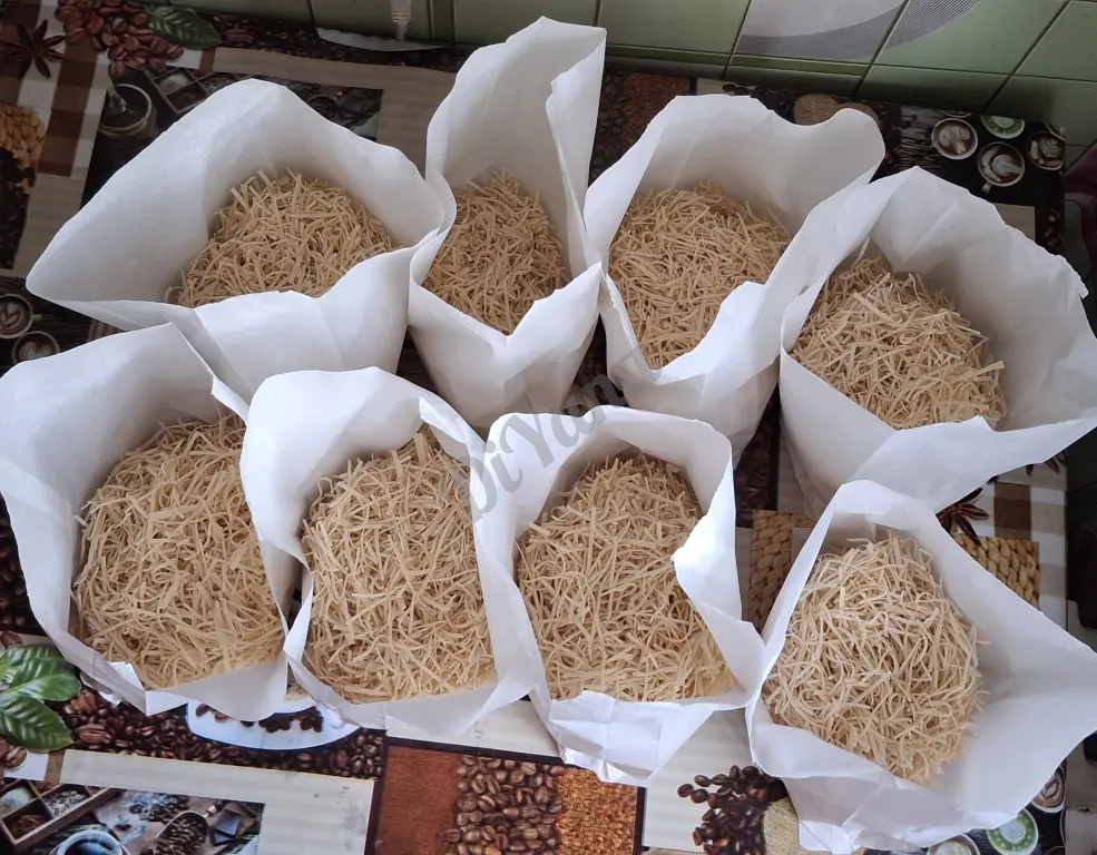 Домашняя лапша ручной резки