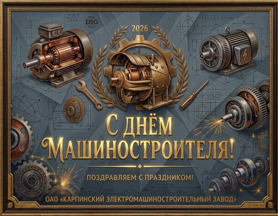 Поздравляем С Днём Машиностроителя!