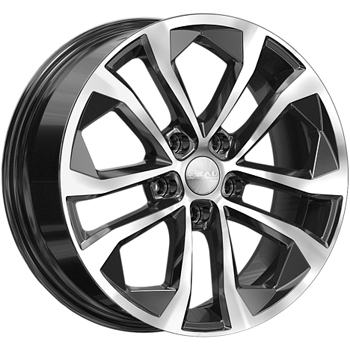 Диск литой 7.0x17 5x100 ET35 dia 57.1 Skad Тукан алмаз Диск литой 7.0x17 5x100 ET35 dia 57.1 Skad Тукан алмаз
