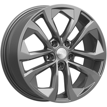 Диск литой 7.0x17 5x100 ET35 dia 57.1 Skad Тукан графит