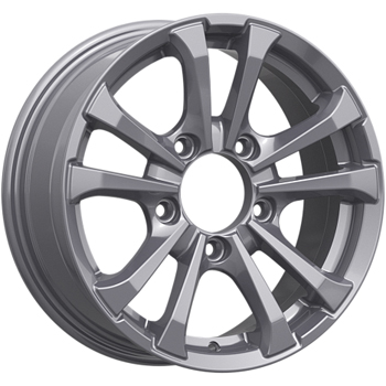 Диск литой 6.5x16 5x139.7 ET40 dia 98.5 Skad Тундра artic grey