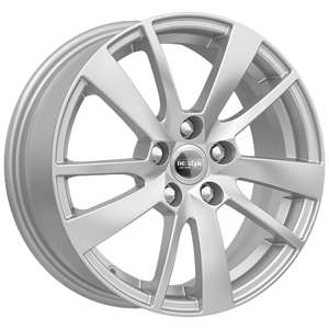 Диск литой 6.0х15 5x100 ЕТ43 dia 57.1 RE:Style КС876 (ZV 15_Fabia) сильвер 74900