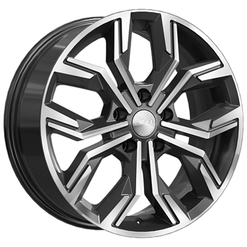 Диск литой 7.0x17 5x108 ET50 dia 63.35 Skad Амиата Алмаз