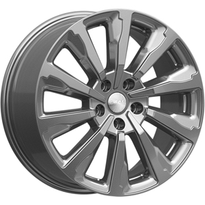 Диск литой 8.0x18 5x114.3 ET37 dia 66.6 Skad Астер графит