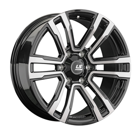 Диск литой 9.0x21 6x139.7 ET30 dia 100.1 LS LSFG11 BKF Диск литой 9.0x21 6x139.7 ET30 dia 100.1 LS LSFG11 BKF