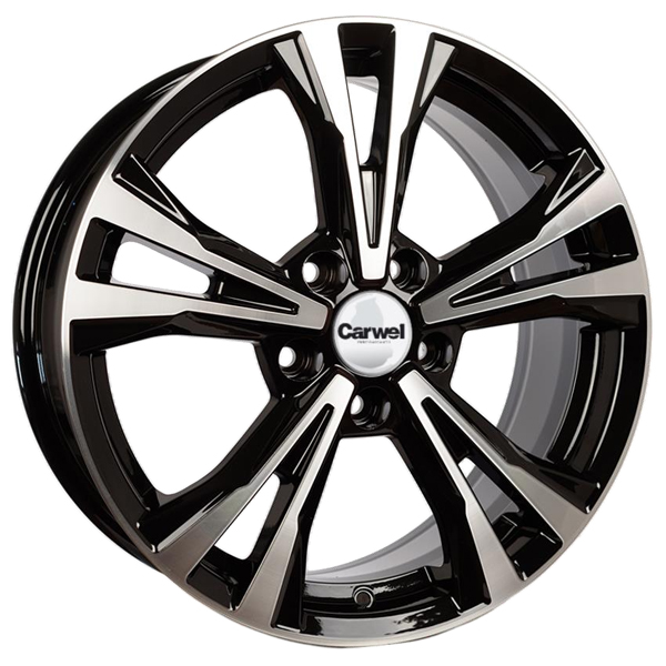 Диск литой 7x17 5x114.3 ET45 dia 66.1 Carwel Самро 204 AB