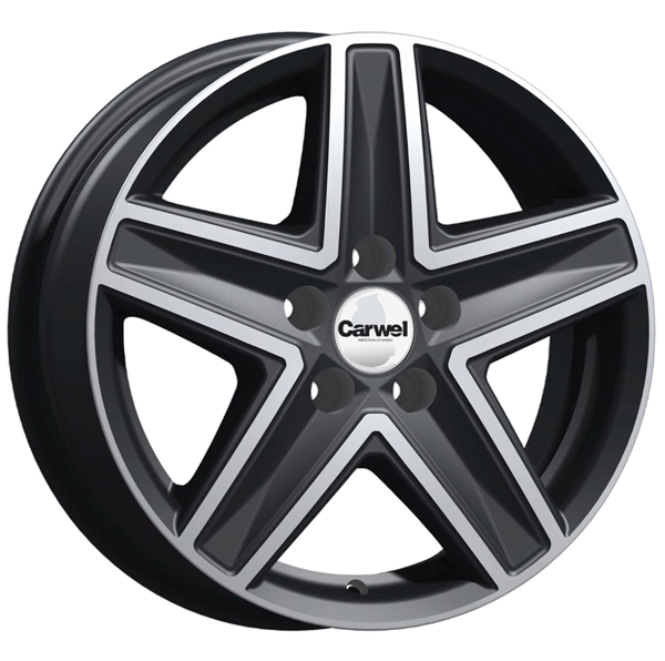 Диск литой 6.5x16 5x130 ET55 dia 78.1 Carwel Витим 237 AB