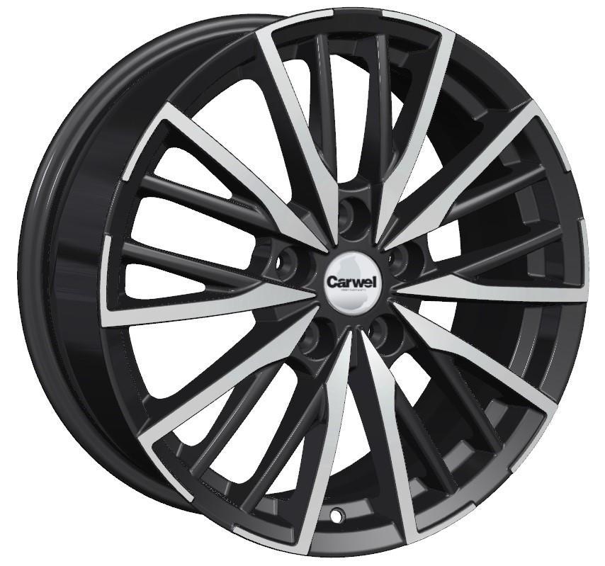 Диск литой 7x17 5x108 ET50 dia 63.3 Carwel Агма 1719 ABT