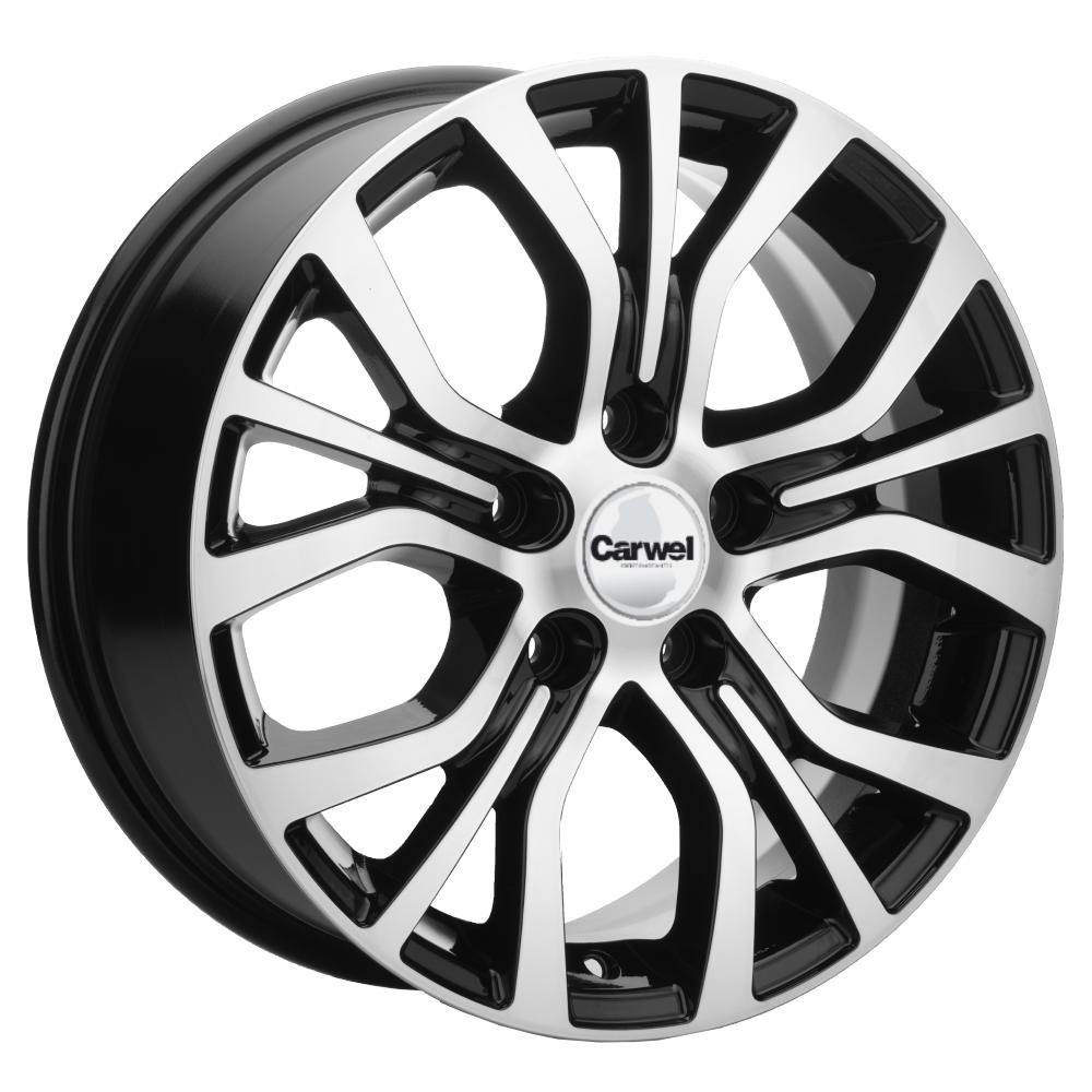 Диск литой 6.5x16 5x114.3 ET38 dia 60.1 Carwel Лум 1608 ABT УЦЕНКА