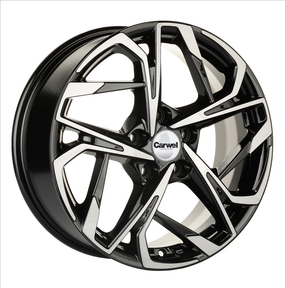Диск литой 7x17 5x114.3 ET45 dia 60.1 Carwel Цаган 1716 ABT