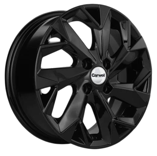 Диск литой 6x15 4x98 ET35 dia 58.6 Carwel Ильмень 1508 BL