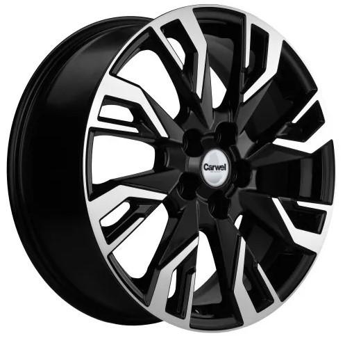 Диск литой 7x18 5x108 ET36 dia 65.1 Carwel Чеко 1809 BL Диск литой 7x18 5x108 ET36 dia 65.1 Carwel Чеко 1809 BL
