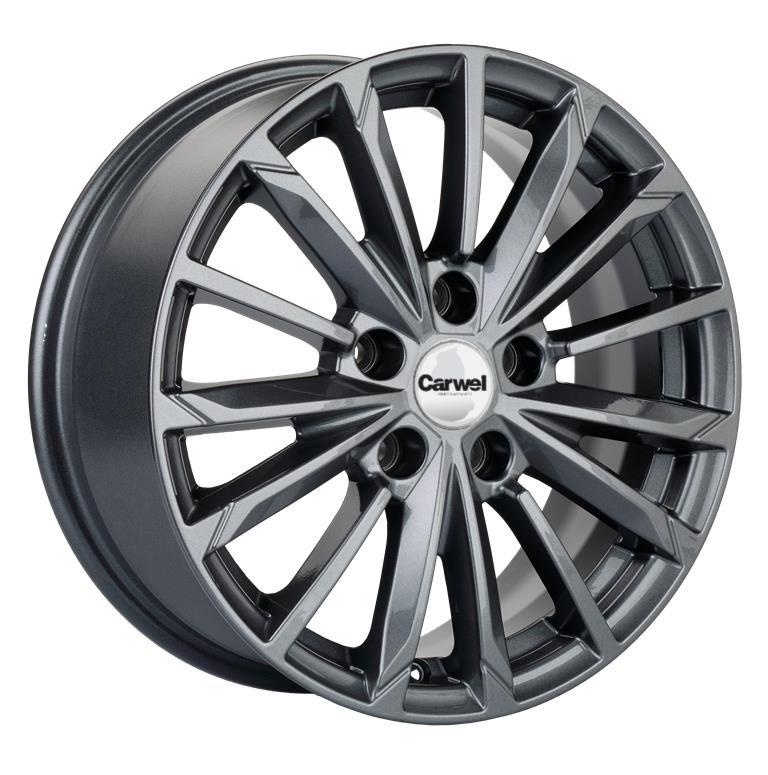 Диск литой 6.5x16 5x112 ET46 dia 57.1 Carwel Тевриз 1611 GRT