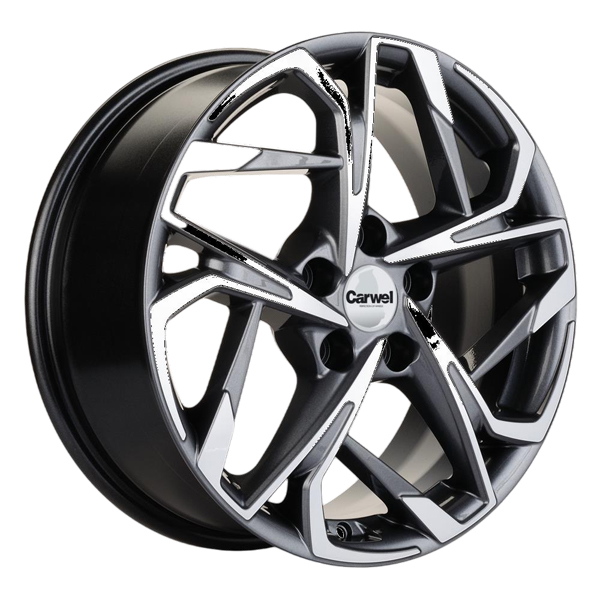 Диск литой 7x17 5x114.3 ET45 dia 67.1 Carwel Цаган 1716 GRT