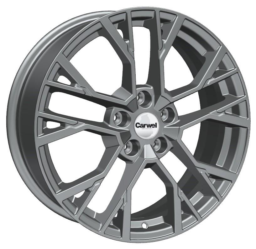 Диск литой 7x18 5x114.3 ET40 dia 64.1 Carwel Камак 1810 GRT