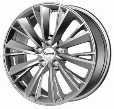 Диск литой 7x17 5x114.3 ET45 dia 54.1 Carwel Кивиристи SL