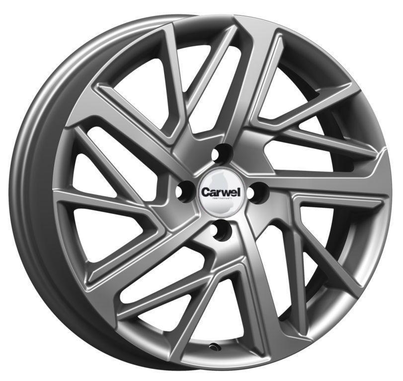 Диск литой 6.5x17 5x114.3 ET49 dia 67.1 Carwel Мадон 267 SB