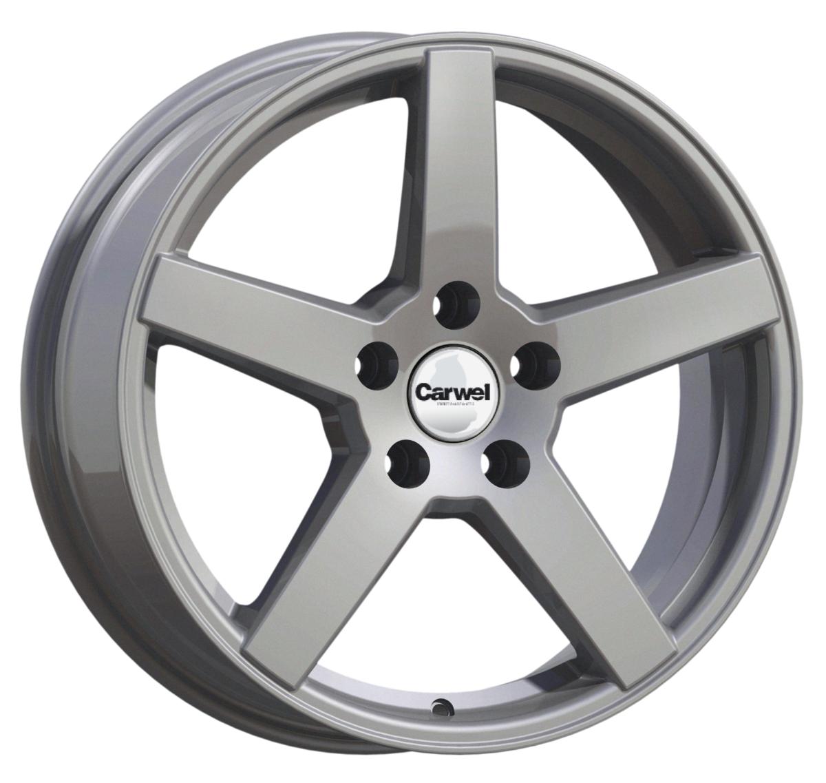 Диск литой 7x17 5x114.3 ET35 dia 67.1 Carwel Дон 261 SB