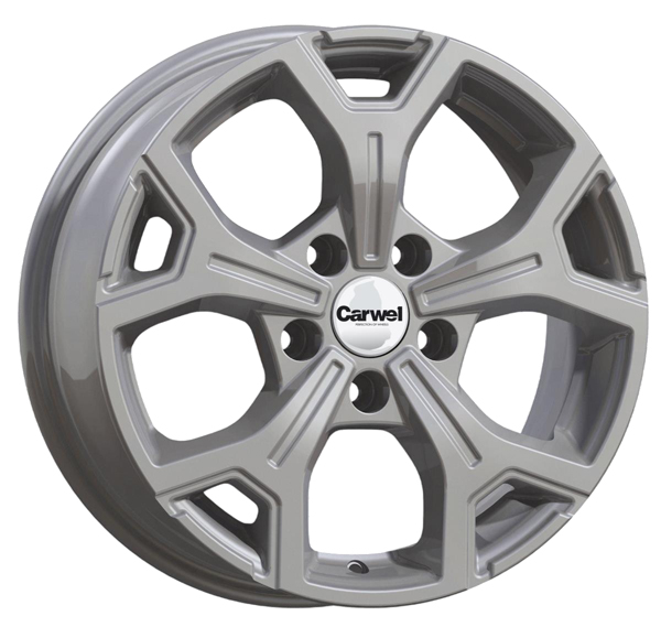 Диск литой 6.5x16 5x114.3 ET50 dia 66.1 Carwel Енисей 249 SB Диск литой 6.5x16 5x114.3 ET50 dia 66.1 Carwel Енисей 249 SB