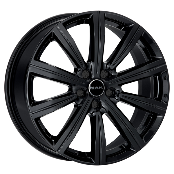 Диск литой 8.5x20 5x108 ET45 dia 63.4 MAK Birmingham Gloss Black