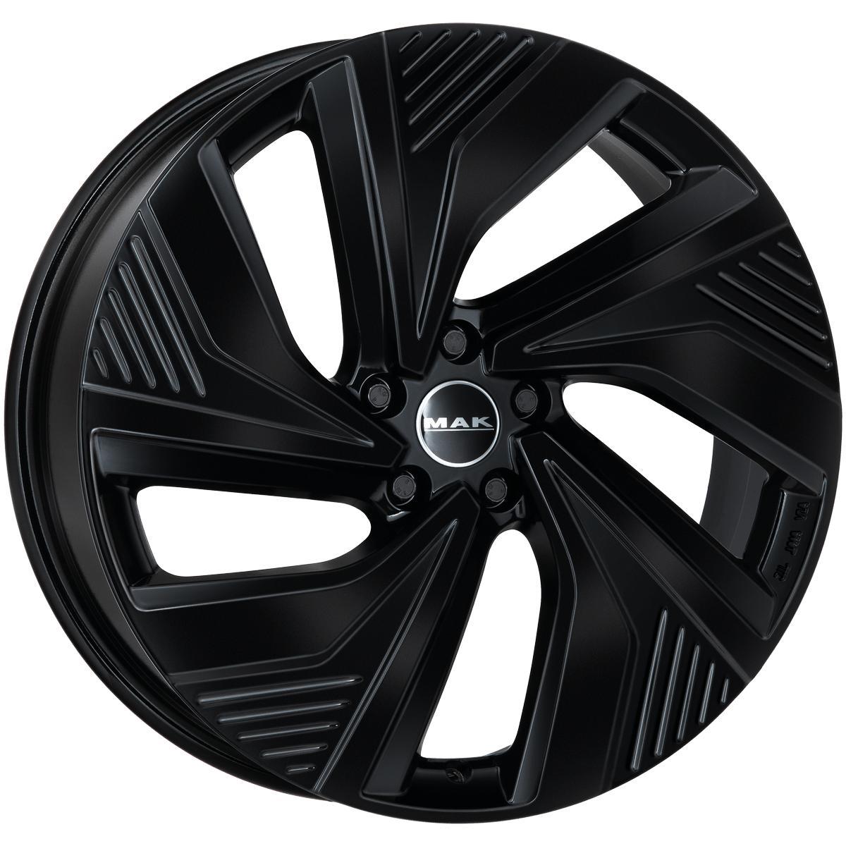 Диск литой 8x19 5x112 ET45 dia 57.1 MAK Electra Gloss Black