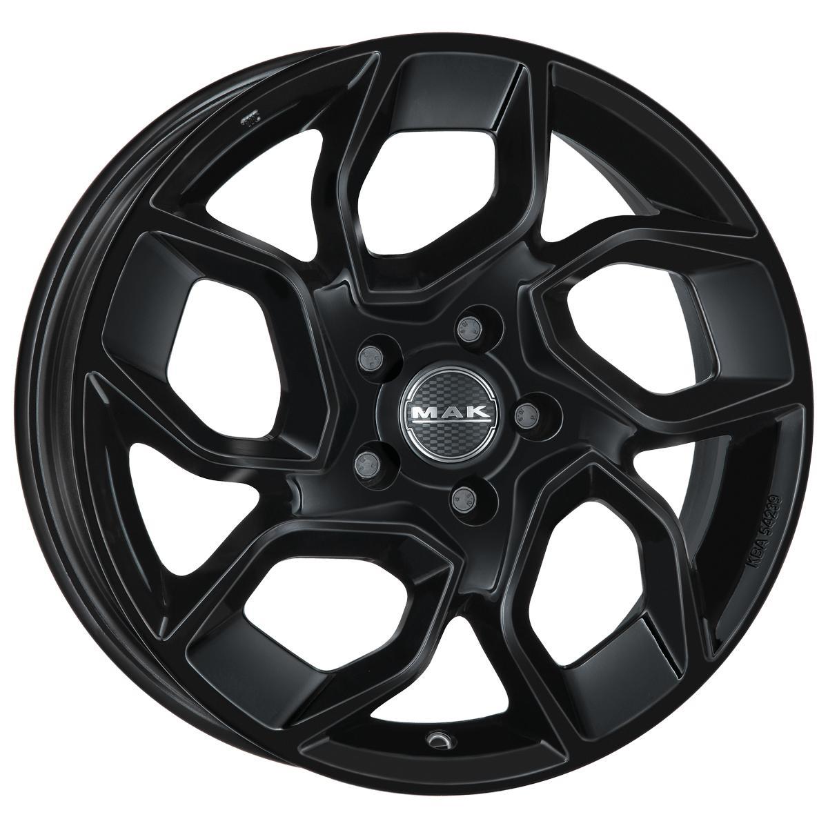 Диск литой 7.5x18 5x160 ET50 dia 65.1 MAK Express 3 Gloss Black