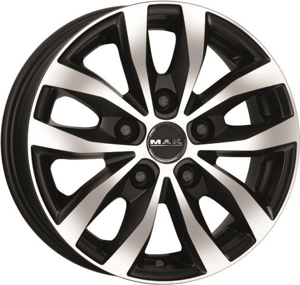 Диск литой 7x17 5x160 ET55 dia 65.1 MAK Load 5 3 ICE BLACK Диск литой 7x17 5x160 ET55 dia 65.1 MAK Load 5 3 ICE BLACK