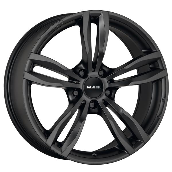 Диск литой 8x18 5x120 ET52 dia 72.6 MAK Luft Matt Black