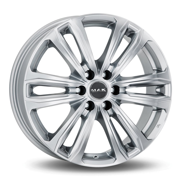 Диск литой 8x18 6x139.7 ET30 dia 100.1 MAK Safari 6 Silver