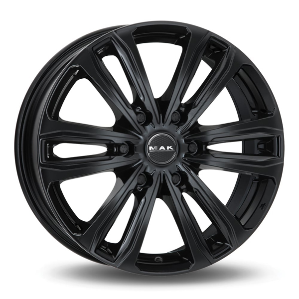 Диск литой 8x18 6x139.7 ET35 dia 112 MAK Safari 6 Gloss Black