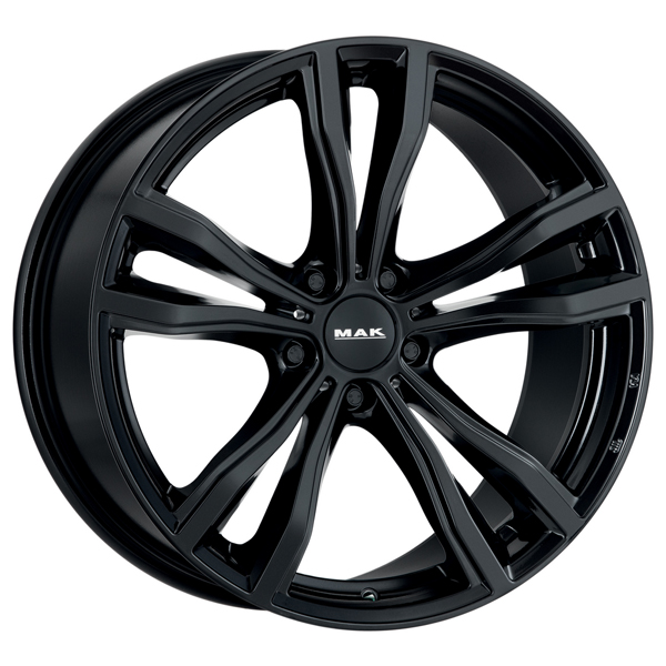 Диск литой 9.5x21 5x112 ET37 dia 66.6 MAK X-Mode Gloss Black