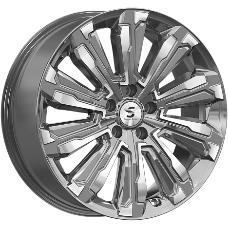 Диск литой 8.0x20 5x108 ET36 dia 65.1 Skad HUMBER Diamond gloss graphite