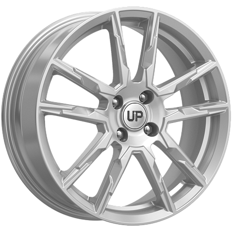 Диск литой 6.5x17 5x100 ET40 dia 57.1 Wheels UP Up107 Silver Classic 78253