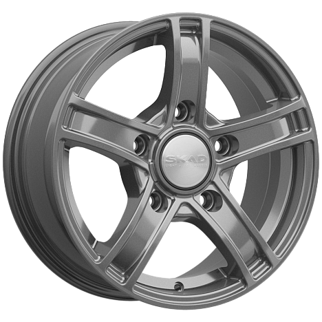 Диск литой 6.5х15 5x139.7 ЕТ40 dia 98.5 Skad Трофи графит 1350027