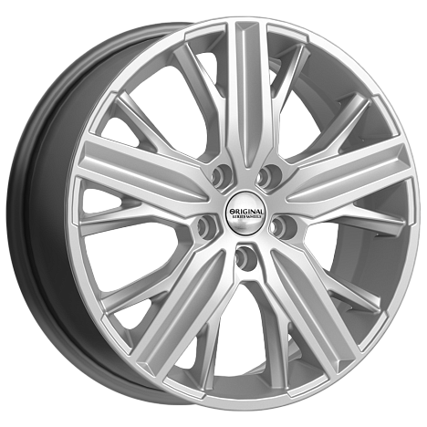 Диск литой 6.5x18 5x114.3 ET37 dia 66.6 Skad KL-375 селена