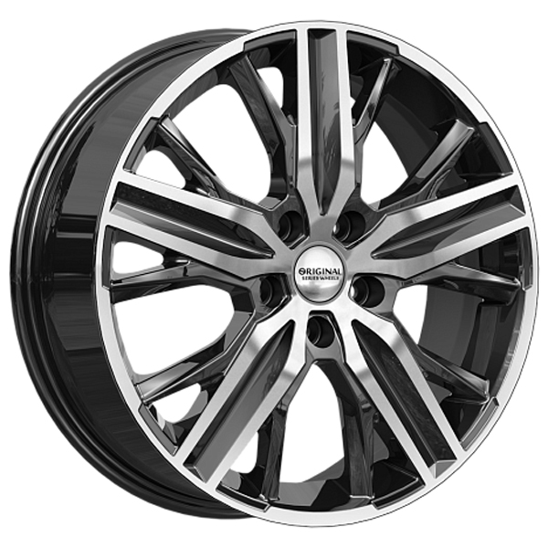 Диск литой 6.5x18 5x114.3 ET40 dia 66.1 Skad KL-375 алмаз