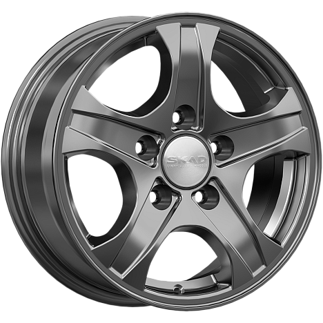 Диск литой 6.5x16 5x130 ET43 dia 84.2 Skad Калипсо графит