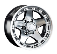 Диск литой 8.0x15 6x139.7 ET-10 dia 106.1 LS LS870 BKF Диск литой 8.0x15 6x139.7 ET-10 dia 106.1 LS LS870 BKF