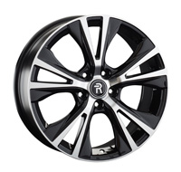 Диск литой 7.5x18 5x114.3 ET35 dia 60.1 Replay LX61 BKF Диск литой 7.5x18 5x114.3 ET35 dia 60.1 Replay LX61 BKF