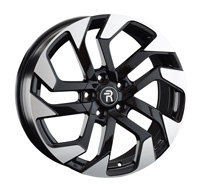 Диск литой 7.0x17 5x114.3 ET35 dia 60.1 Replay LX119 BKF Диск литой 7.0x17 5x114.3 ET35 dia 60.1 Replay LX119 BKF