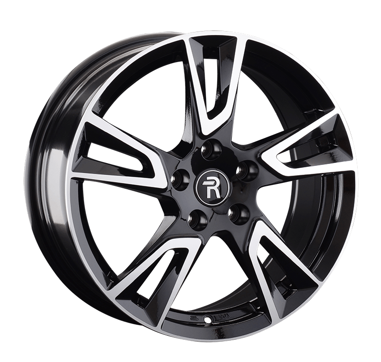 Диск литой 7.5x17 5x114.3 ET52.5 dia 67.1 Replay KI253 BKF