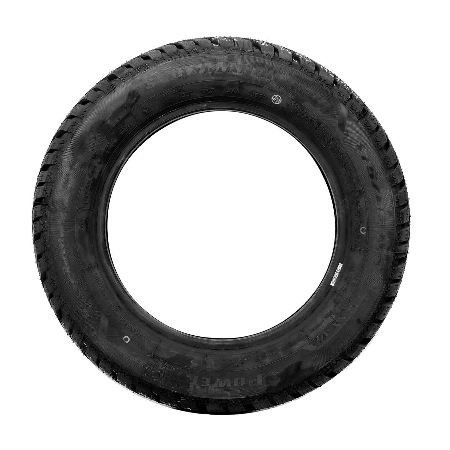 R15 185/65 Powertrac Snowmarch Stud XL 92T шип