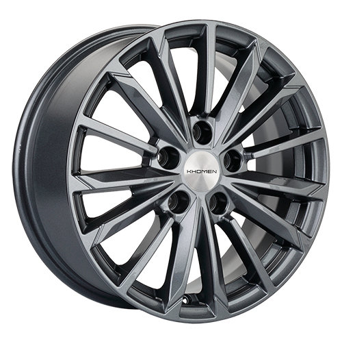 Диск литой 6.5x16 5x114.3 ET43 dia 67.1 KHOMEN KHW1610 (ZV 16_Sonata) BLACK