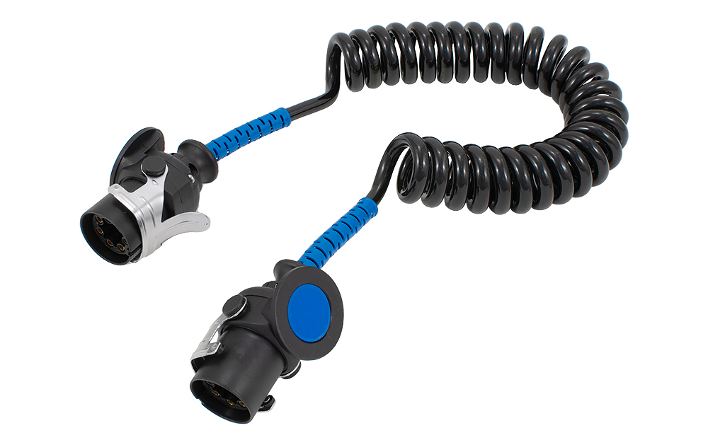 Кабель ABS 7-конт.пласт. штекеры, PU Polyurethane 4-4,5 метра (4460087000, 8KA00764802) Exovo 01256E