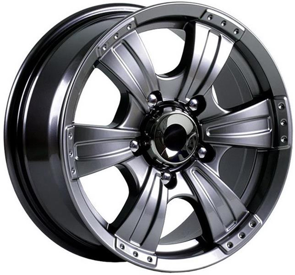 Диск литой 7.0x16 6x139.7 ET38 dia 109.7 Skad Рейнджер графит