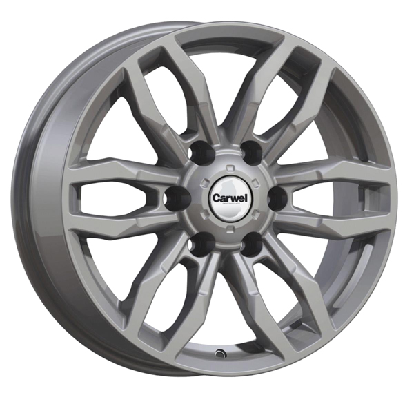 Диск литой 7.5x17 6x139.7 ET25 dia 106.1 Carwel Немо 228 SB