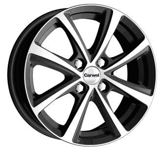 Диск литой 6x15 4x100 ET45 dia 56.6 Carwel Акуш AB