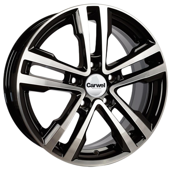 Диск литой 6.5x16 5x114.3 ET50 dia 66.1 Carwel Аллаки 197 AB