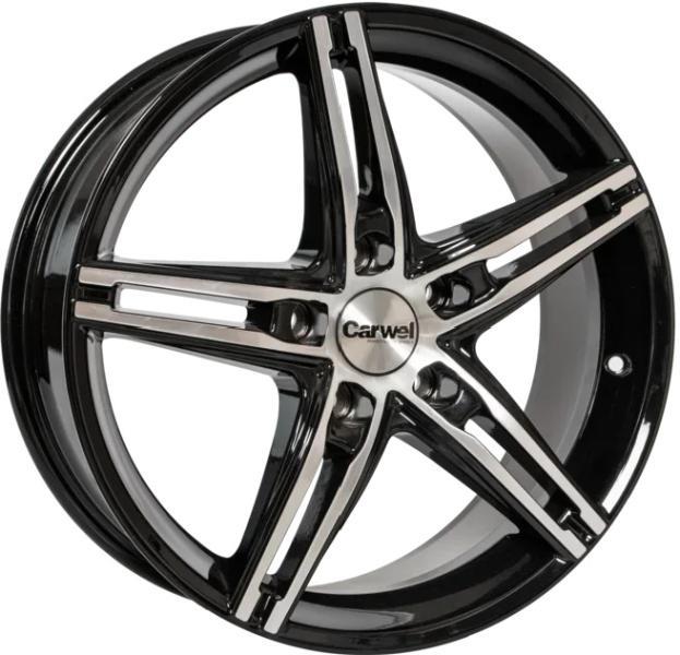 Диск литой 7x17 5x114.3 ET50 dia 67.1 Carwel Альфа 118 AB