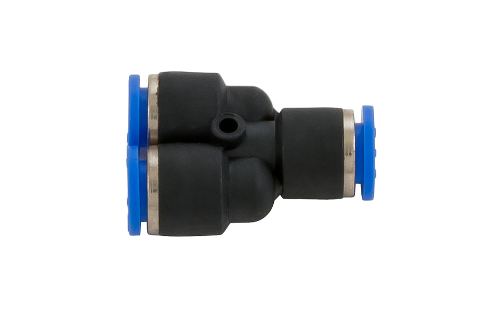 Муфта соединительная 8/8/8 пластик Y-образн EXOVO 01043E